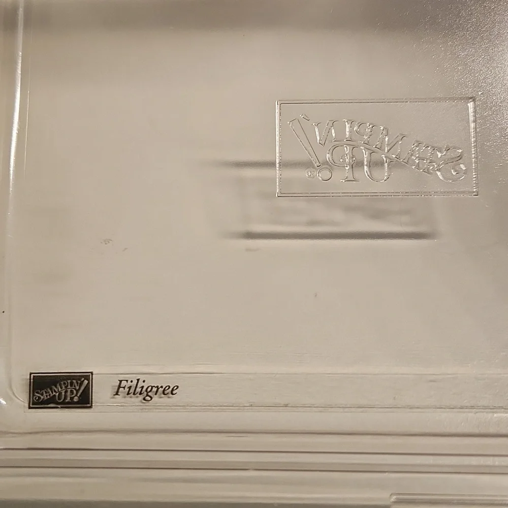 Stampin Up Filigree Stamp